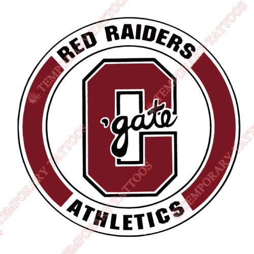 Colgate Raiders Customize Temporary Tattoos Stickers NO.4158